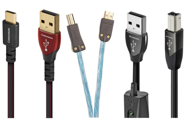 High-End USB Audiokabel Supra Excalibur und Audioquest Diamond