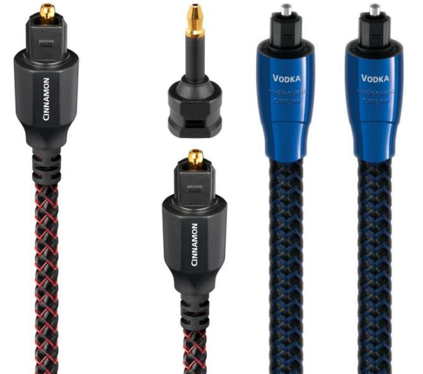 Optische Digitalkabel und Toslink Lichtleiter für Smart-TV und Audio